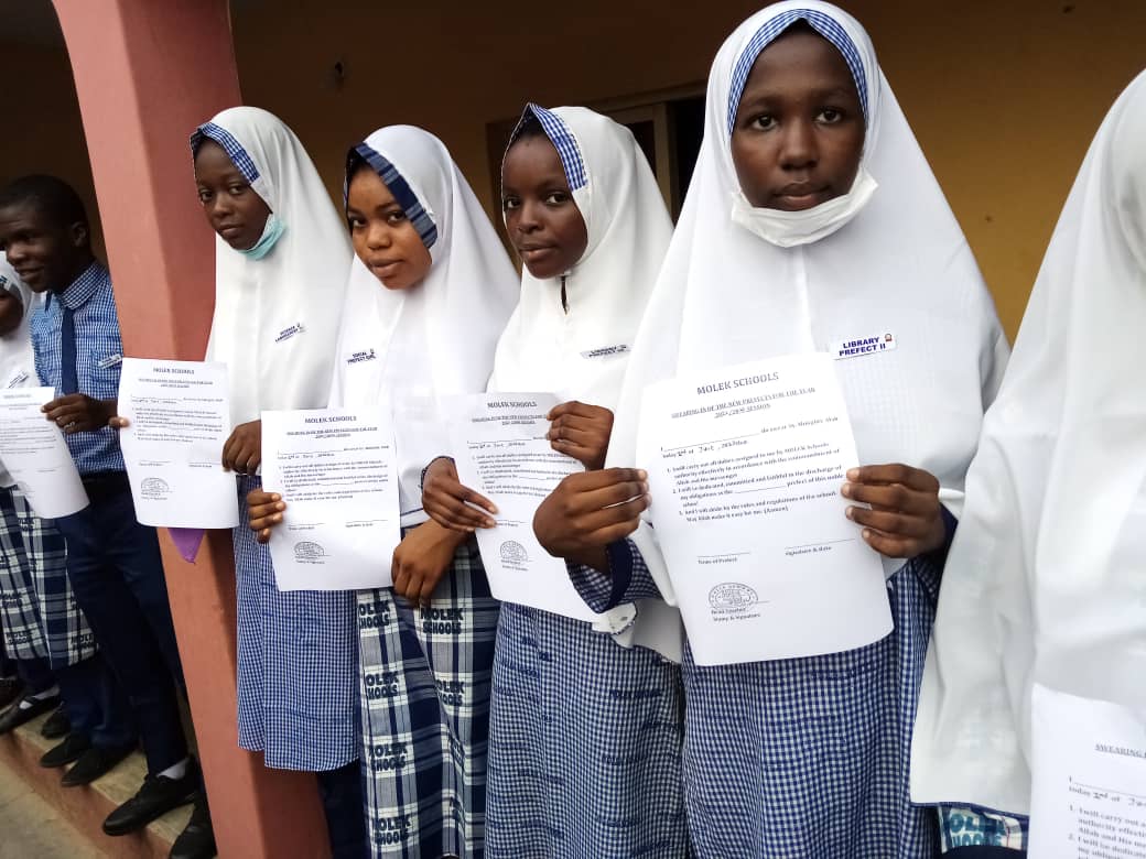  Swearing In Ceremony For The New Prefects 2022/2023 Academic Session