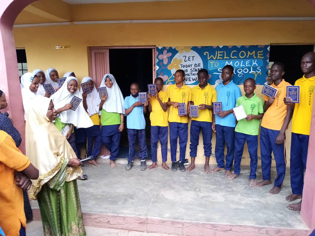 Presentation Of Gifts To The Students Who Represented 